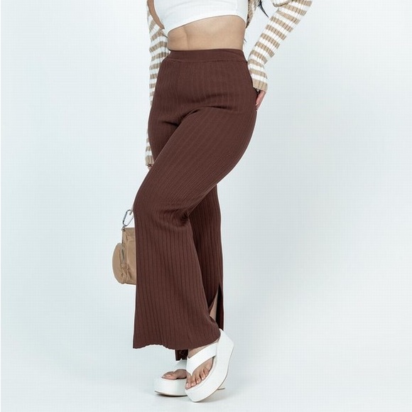 Princess Polly Allen Pant XS/S Brown - Picture 1 of 7
